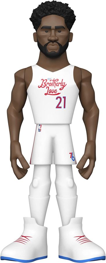 NBA: Philadelphia 76ers - Joel Embiid 12" Vinyl Gold