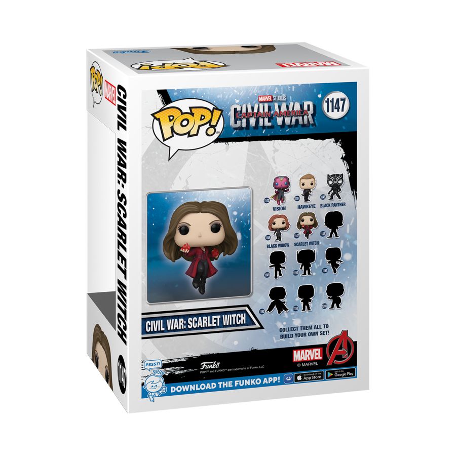 Captain America 3: Civil War - Scarlet Witch Build-A-Scene US Exclusive Pop! Vinyl