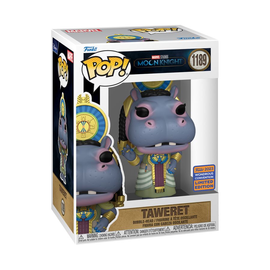 Moon Knight - Tawaret Pop! Vinyl Wonder Con 2023 Spring Convention Exclusive