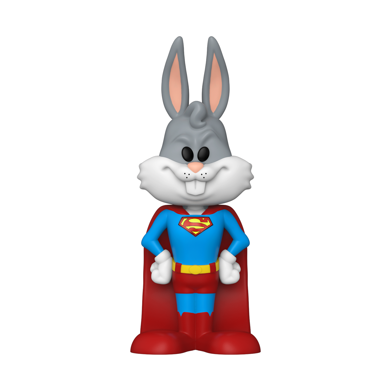 Warner Bros 100th Anniversary - Bugs Bunny as Superman Vinyl Soda Wonder Con 2023 Spring Convention Exclusive