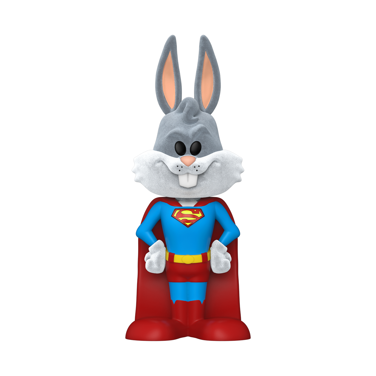 Warner Bros 100th Anniversary - Bugs Bunny as Superman Vinyl Soda Wonder Con 2023 Spring Convention Exclusive