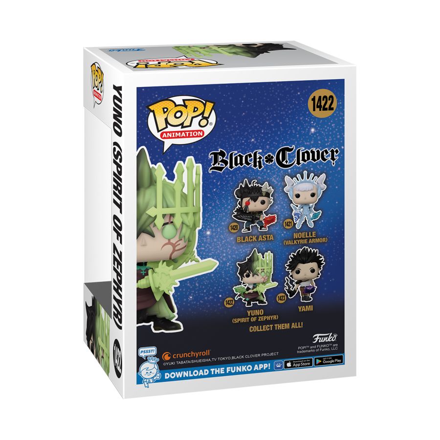 Black Clover - Yuno (Spirit of Zephyr) Pop! Vinyl