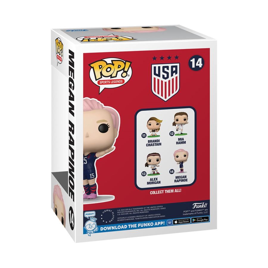USWNT - Megan Rapinoe Pop! Vinyl