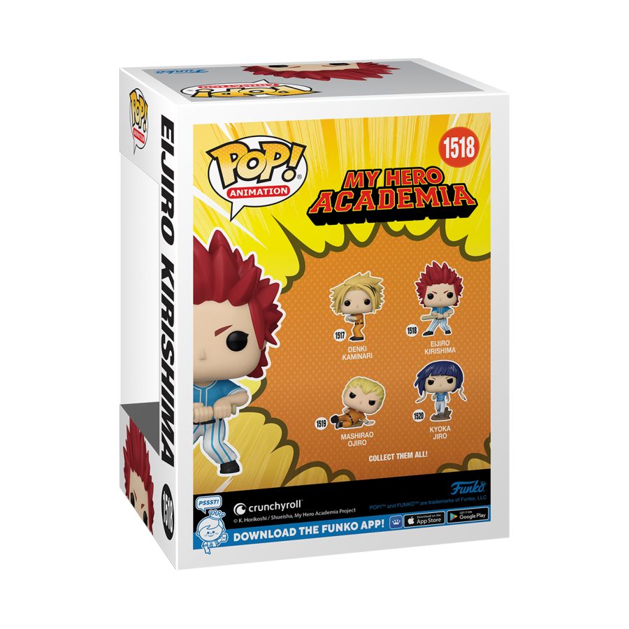 My Hero Academia - Eljiro Kirishima (Baseball) Pop! Vinyl