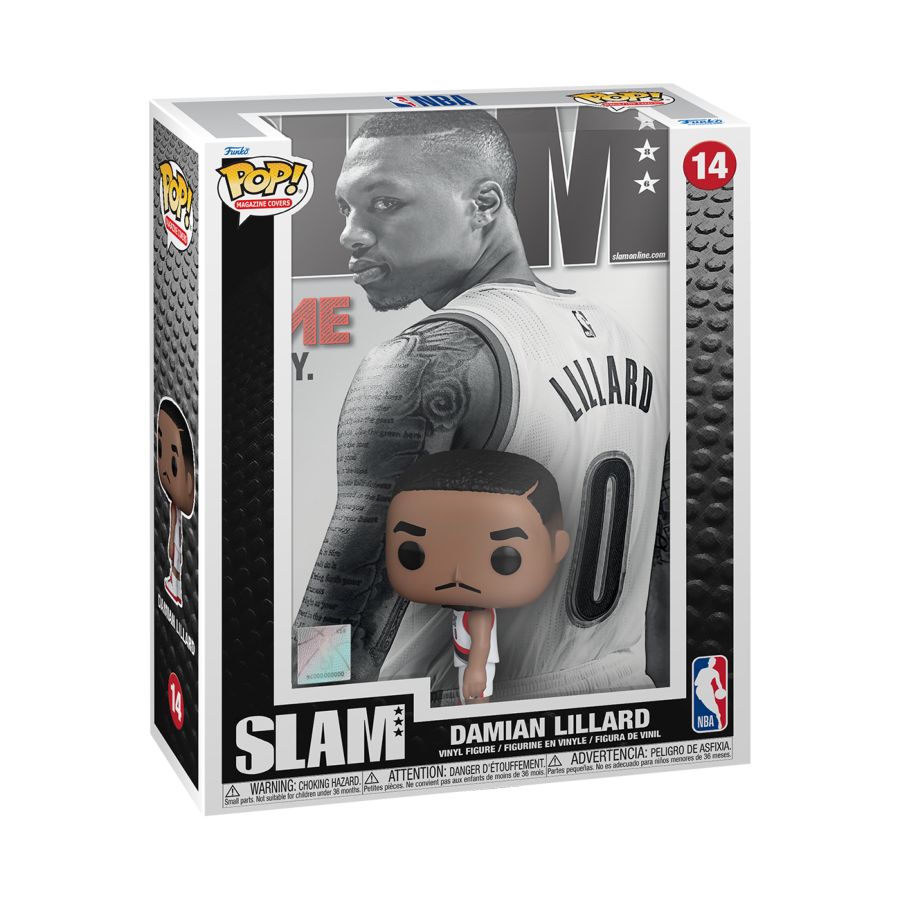 NBA: Slam - Damian Lillard Pop! Cover