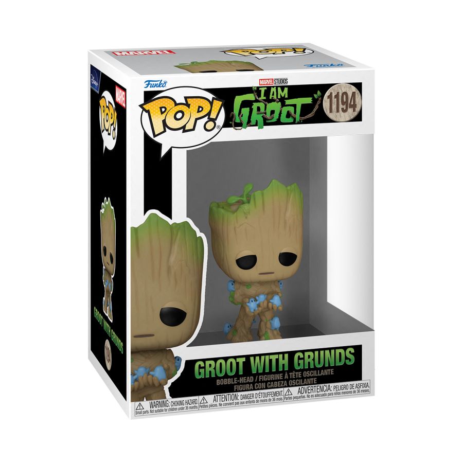 I Am Groot (TV) - Groot w/Grunds Pop! Vinyl