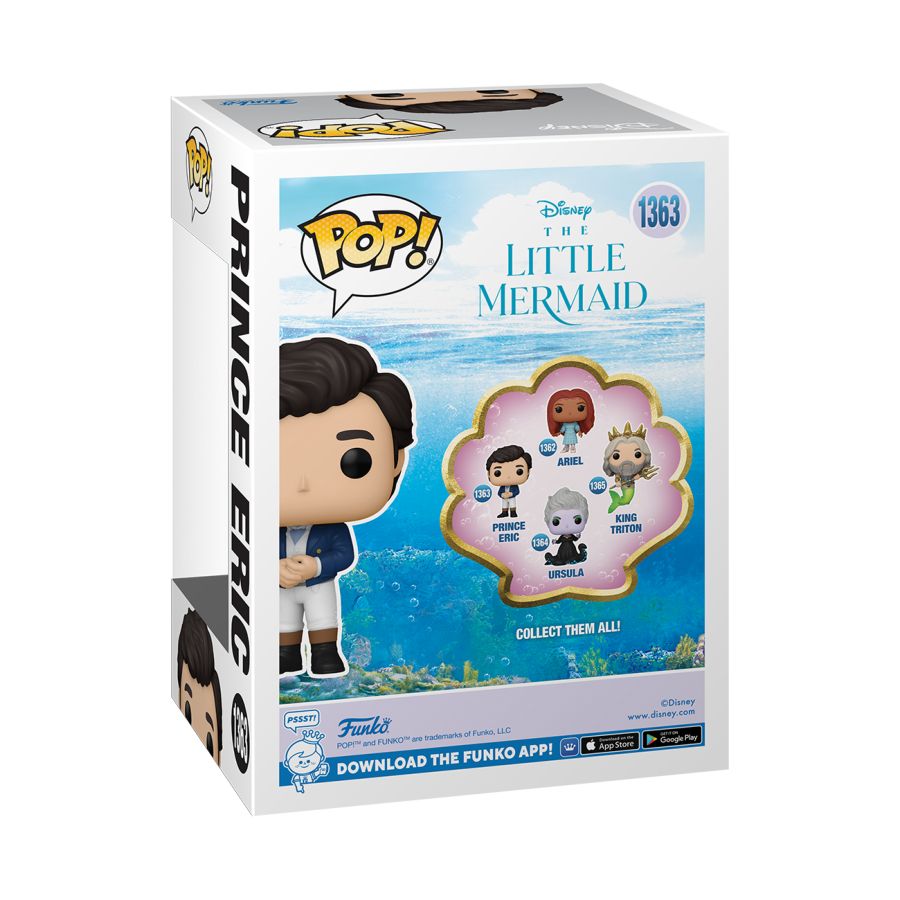 Little Mermaid (2023) - Prince Eric Pop! Vinyl