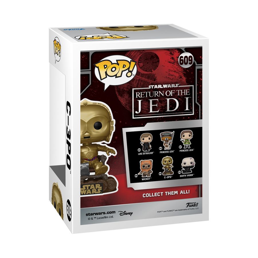 Star Wars: Return of the Jedi 40th Anniversary - C3P0 in chair Pop! Vinyl