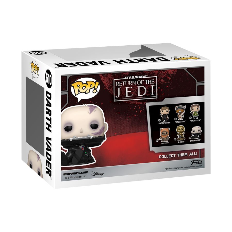 Star Wars: Return of the Jedi 40th Anniversary - Vader Unmasked Pop! Vinyl