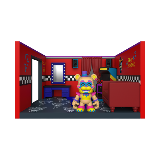 Five Nights at Freddy's: Security Breach - Freddy's Room Snap Playset