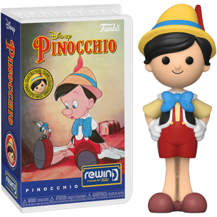 Pinocchio (1940) - Pinocchio US Exclusive Rewind Figure