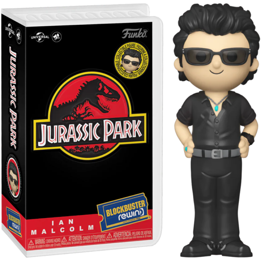 Jurassic Park - Dr. Malcolm US Exclusive Rewind Figure