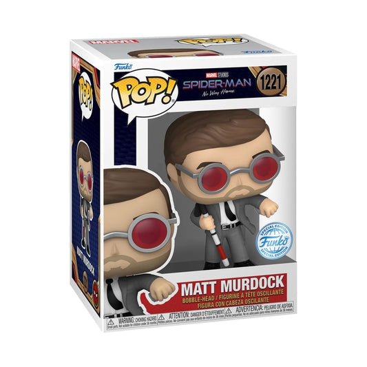 Spider-Man: No Way Home - Matt Murdock with brick US Exclusive Pop! Vinyl