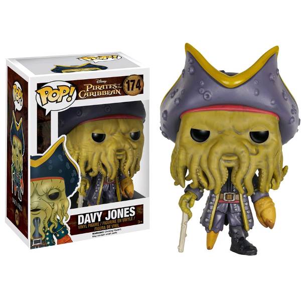 Davy Jones - Pirates Of The Caribbean Disney Pop! Vinyl #174 - Ozzie Collectables