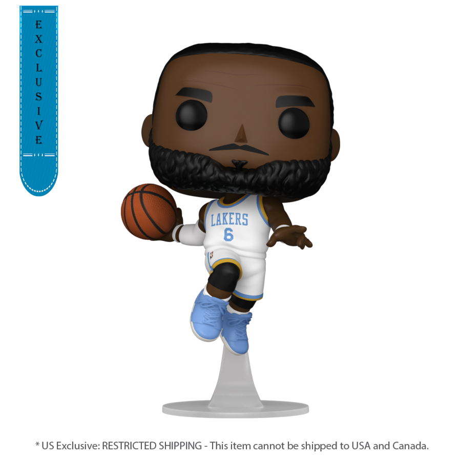 NBA: Lakers - LeBron James #6 US Exclusive Pop!