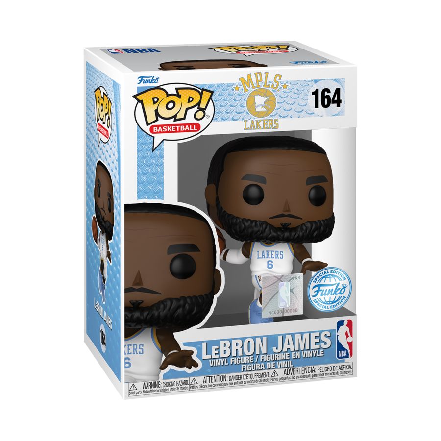 NBA: Lakers - LeBron James #6 US Exclusive Pop!
