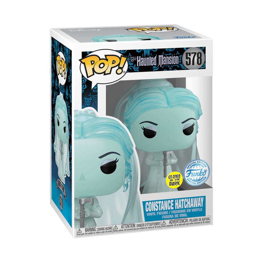 Haunted Mansion - The Bride US Exclusive Glow Pop! Vinyl