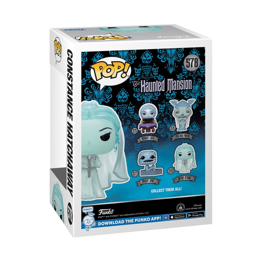 Haunted Mansion - The Bride US Exclusive Glow Pop! Vinyl