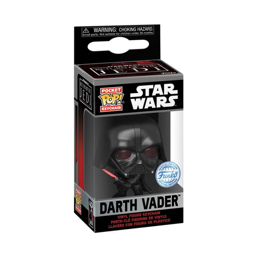 Star Wars: Return of the Jedi 40th Anniversary -Darth Vader US Exclusive Pop! Keychain