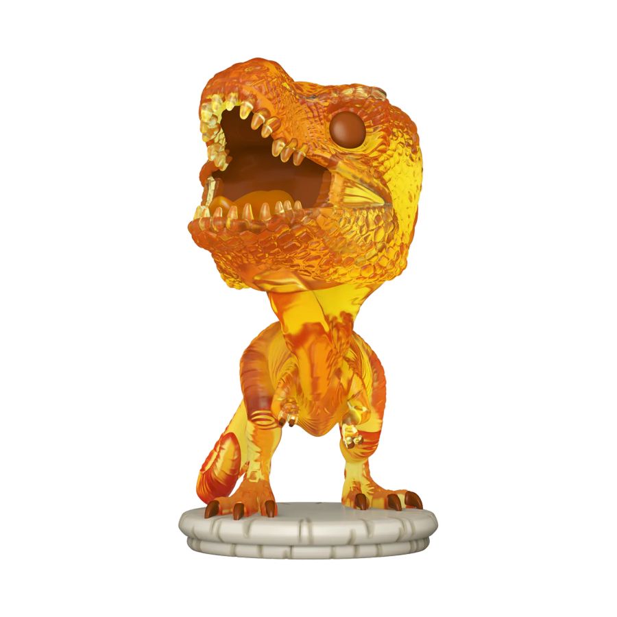 Jurassic Park - Tyrannosaurus Rex (Amber) US Exclusive Translucent Pop! Vinyl