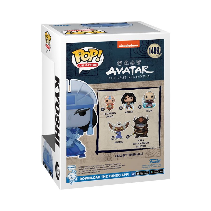 Avatar the Last Airbender - Kyoshi (Spirit) US Exclusive Glow Pop! Vinyl