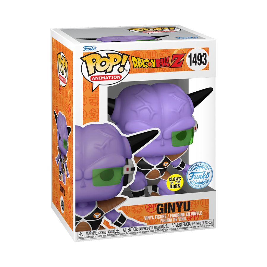 Dragonball Z - Ginyu US Exclusive Glow Pop! Vinyl