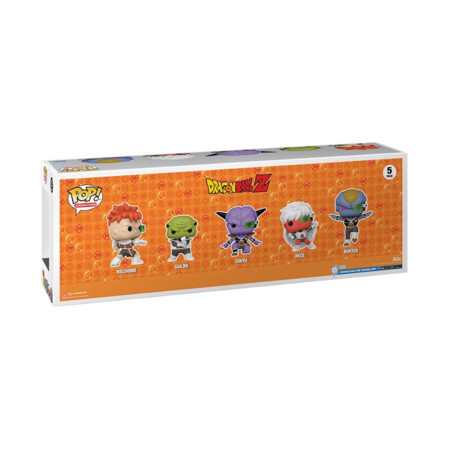 Dragonball Z - Ginyu Force US Exclusive Pop! Vinyl 5-Pack