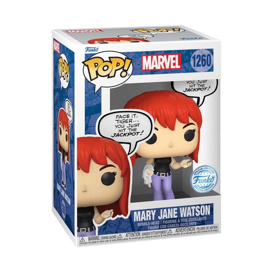 Marvel Comics - Mary Jane Watson US Exclusive Pop! Vinyl