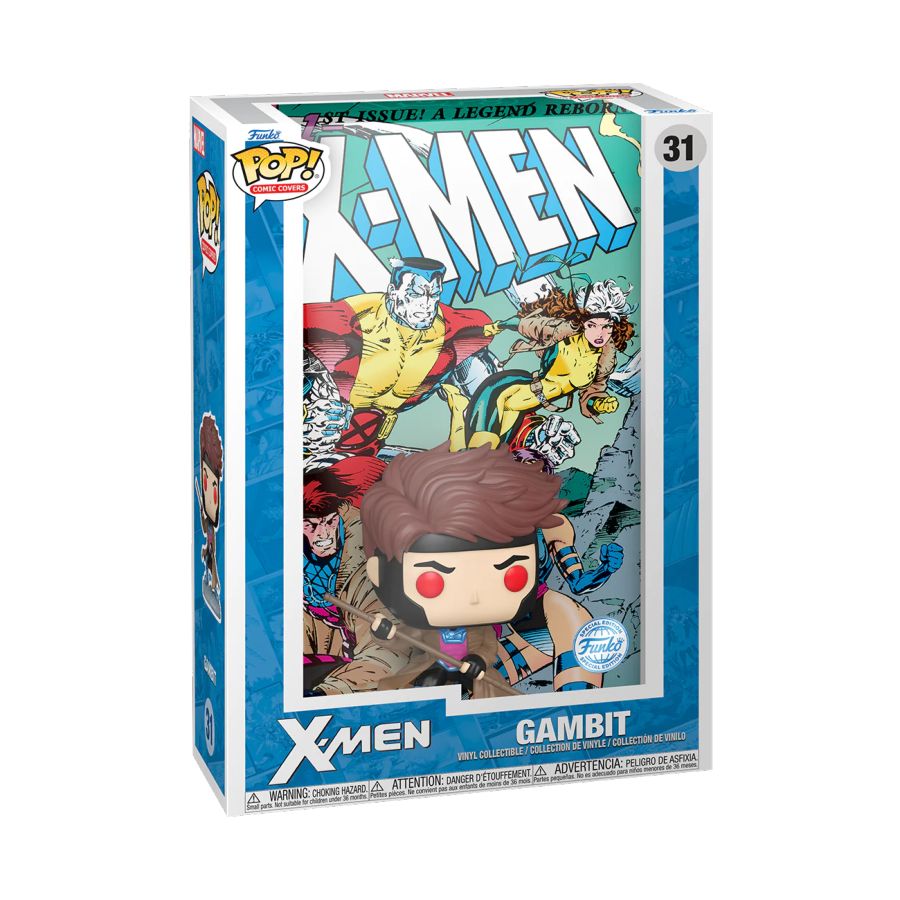 Marvel Comics - X-men #1 (Gambit) US Exclusive Pop! Comic Cover