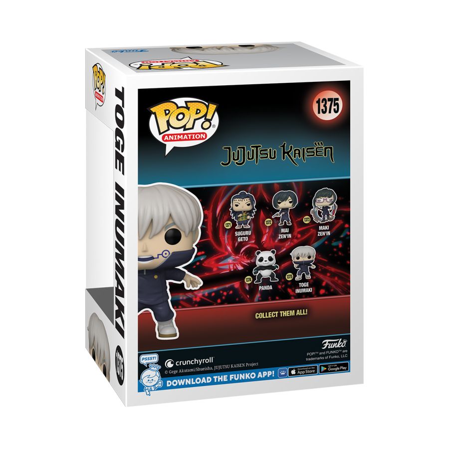 Jujutsu Kaisen - Toge Inumaki Pop! Vinyl