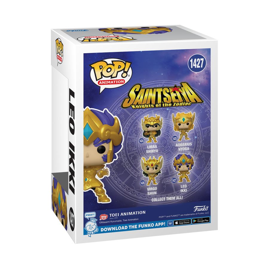 Saint Seiya - Leo Ikki (Gold Suit) Pop! Vinyl