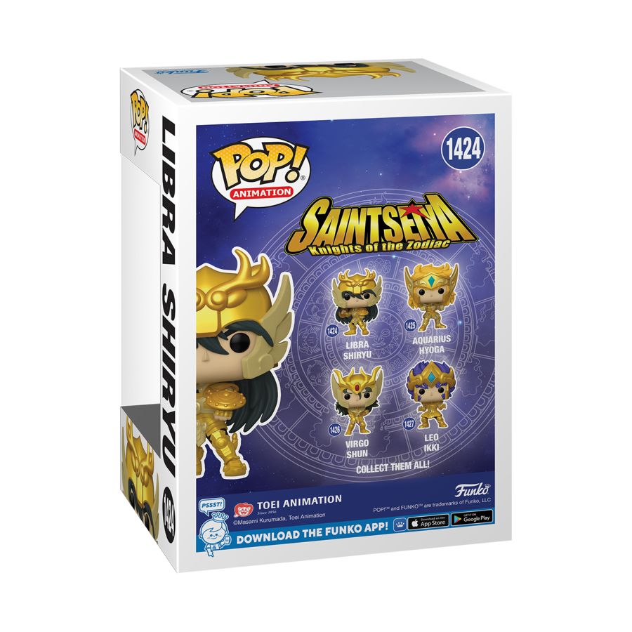 Saint Seiya - Libra Shiryu (Gold Suit) Pop! Vinyl