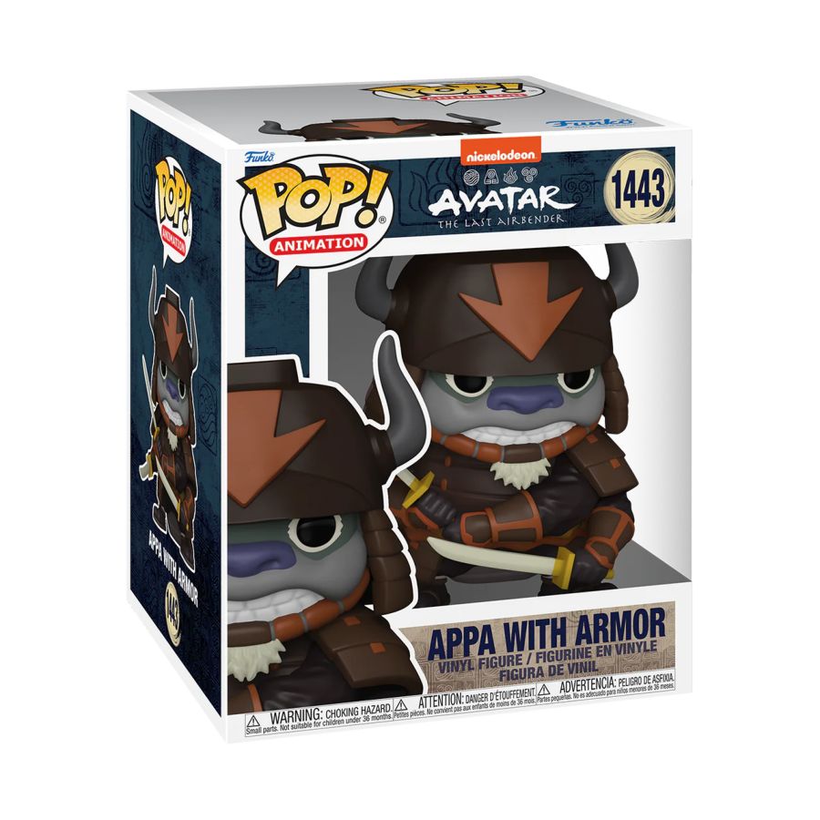 Avatar the Last Airbender - Appa with Armour 6" Pop! Vinyl