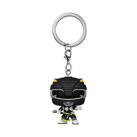 Power Rangers 30th Anniversary - Black Ranger Pop! Keychain