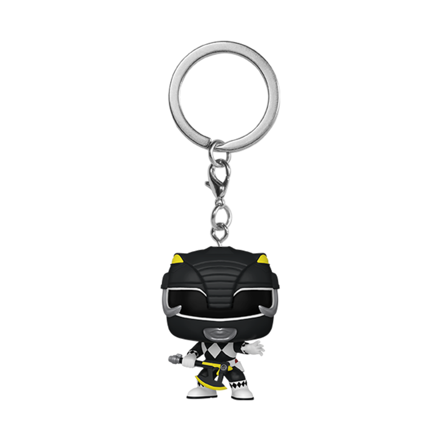 Power Rangers 30th Anniversary - Black Ranger Pop! Keychain