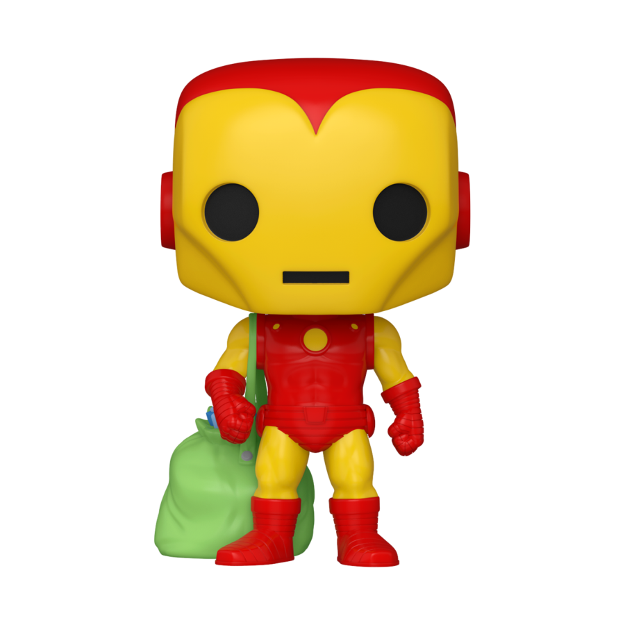 Marvel Comics - Iron Man with Bag Holiday Pop! Vinyl