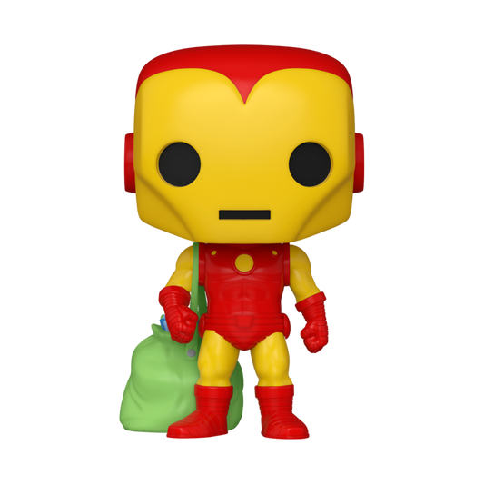 Marvel Comics - Iron Man with Bag Holiday Pop! Vinyl