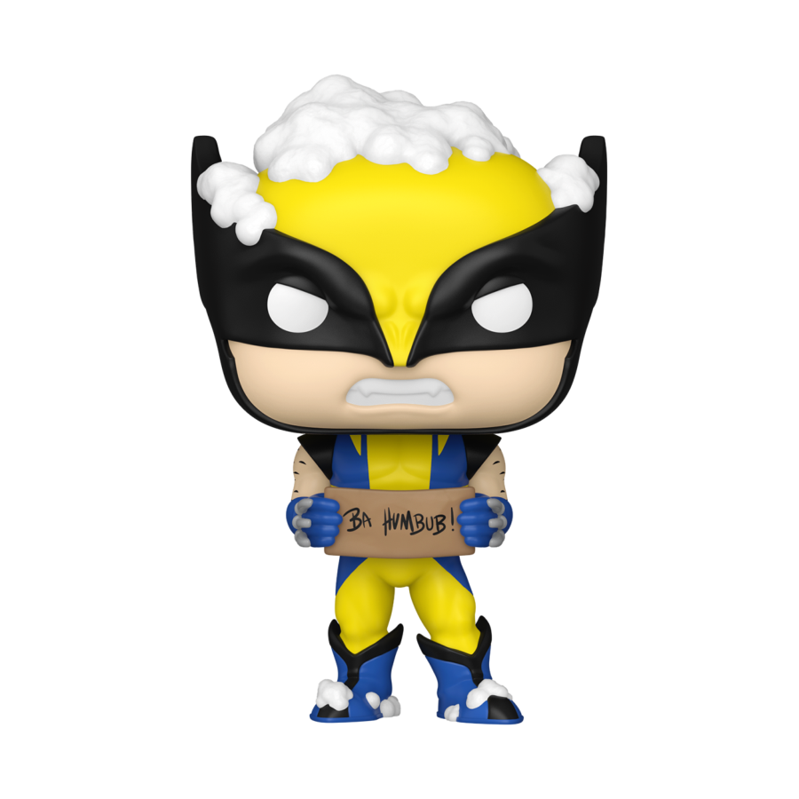 Marvel Comics - Wolverine with Sign Holiday Pop! Vinyl