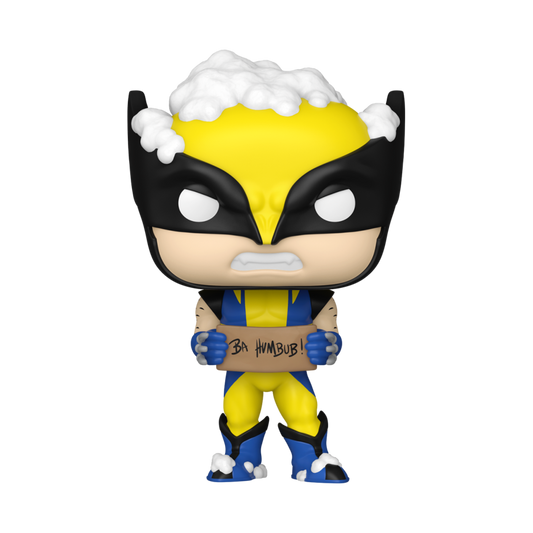 Marvel Comics - Wolverine with Sign Holiday Pop! Vinyl