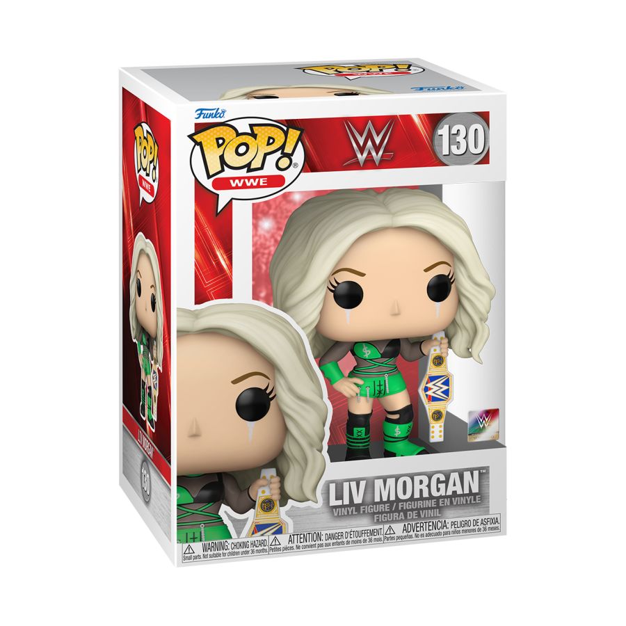 WWE - Liv Morgan with Belt Pop! Vinyl