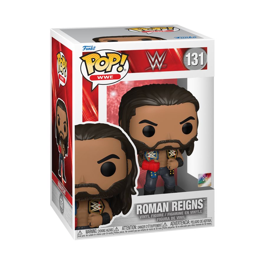 WWE - Roman Reigns with Belts Pop! Vinyl
