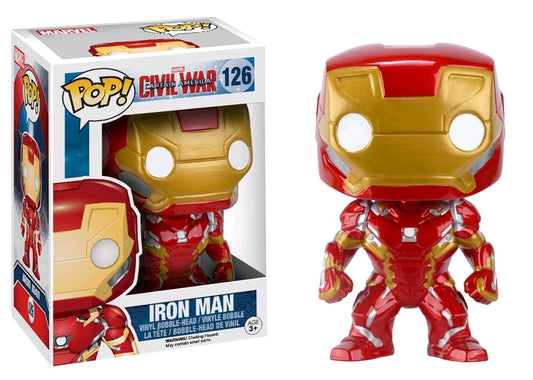 Captain America 3: Civil War - Iron Man Pop! Vinyl - Ozzie Collectables