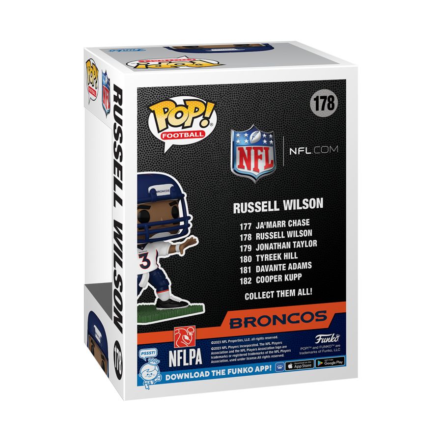 NFL: Broncos - Russell Wilson Pop! Vinyl
