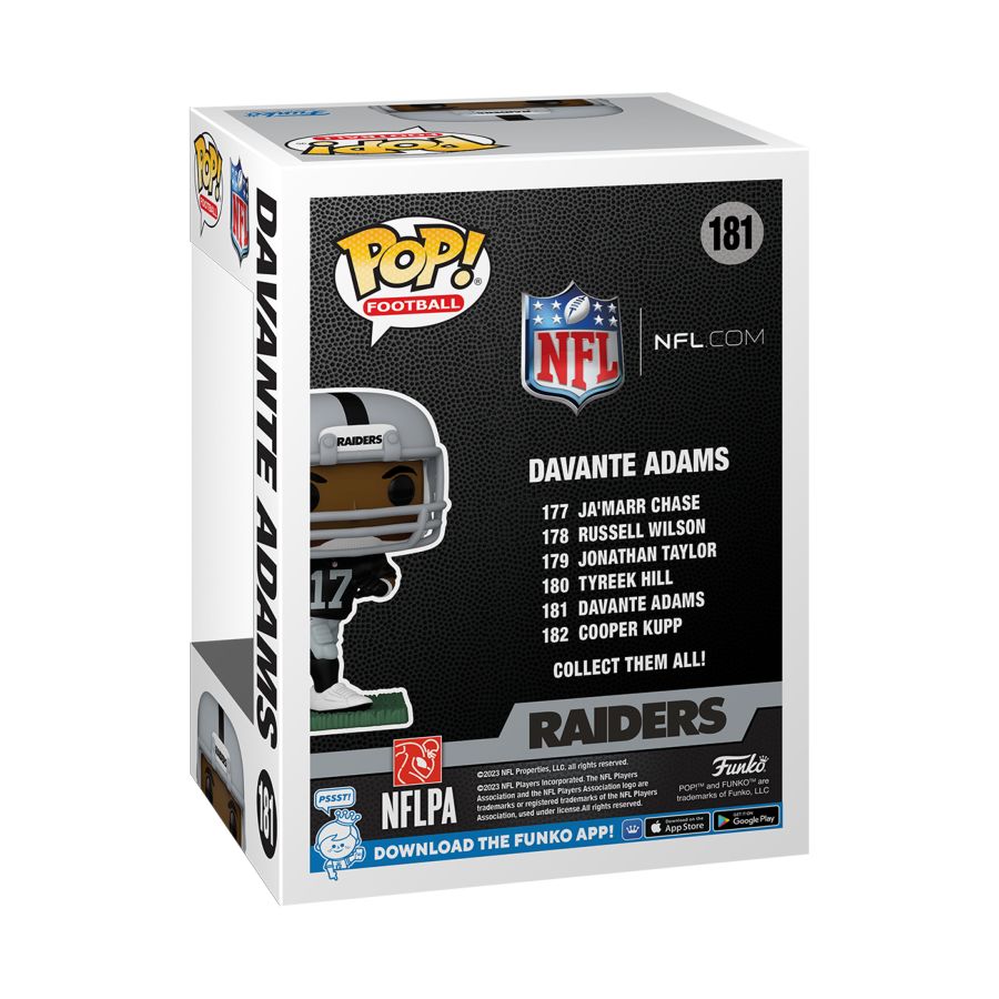 NFL: Raiders - Davante Adams Pop! Vinyl