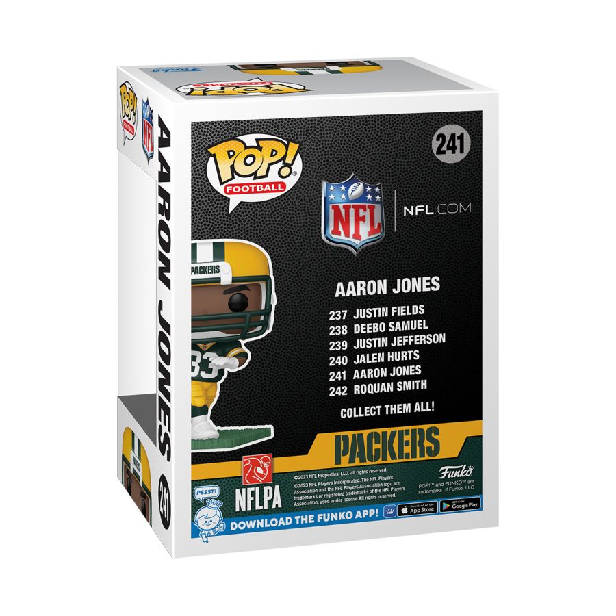 NFL: Packers - Aaron Jones Pop! Vinyl