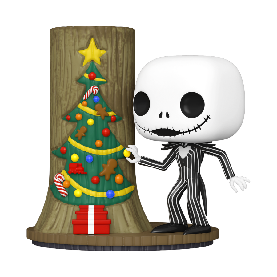 The Nightmare Before Christmas - Jack with Christmas Town Door 30th Anniversary Pop! Deluxe