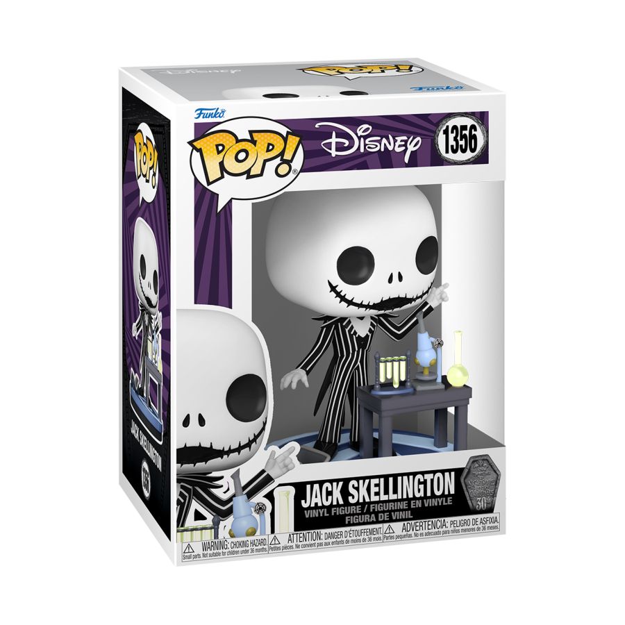 The Nightmare Before Christmas - Jack Skellington in Laboratory 30th Anniversary Pop! Vinyl