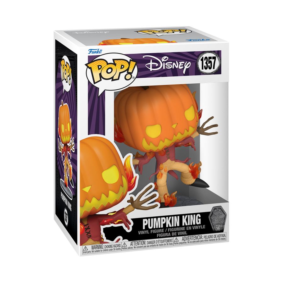 The Nightmare Before Christmas - Pumpkin King 30th Anniversary Pop! Vinyl