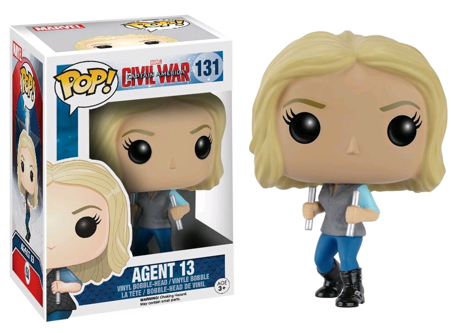 Captain America 3: Civil War - Agent 13 Pop! Vinyl - Ozzie Collectables