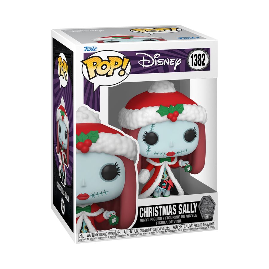 The Nightmare Before Christmas 30th Anniversary - Christmas Sally Pop! Vinyl